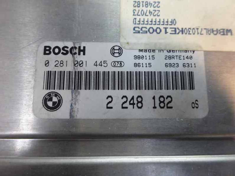 CENTRALITA MOTOR UCE BMW SERIE 3 BERLINA 1999 2.0 16V D (136 CV)