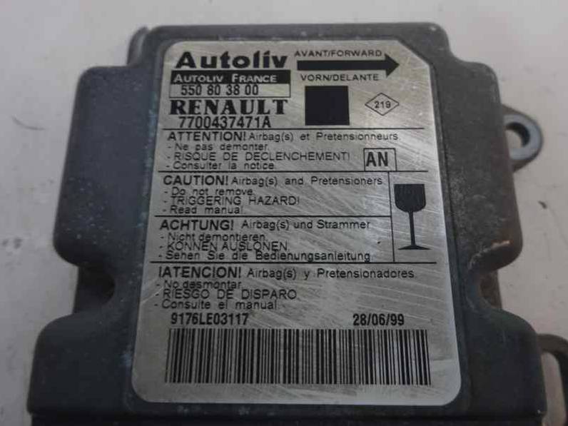 CENTRALITA AIRBAG RENAULT MEGANE I SCENIC 1999 1.9 DTI D (98 CV)