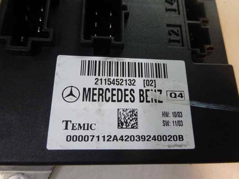 MODULO ELECTRONICO MERCEDES CLASE E BERLINA 2003 3.2 CDI (204 CV)