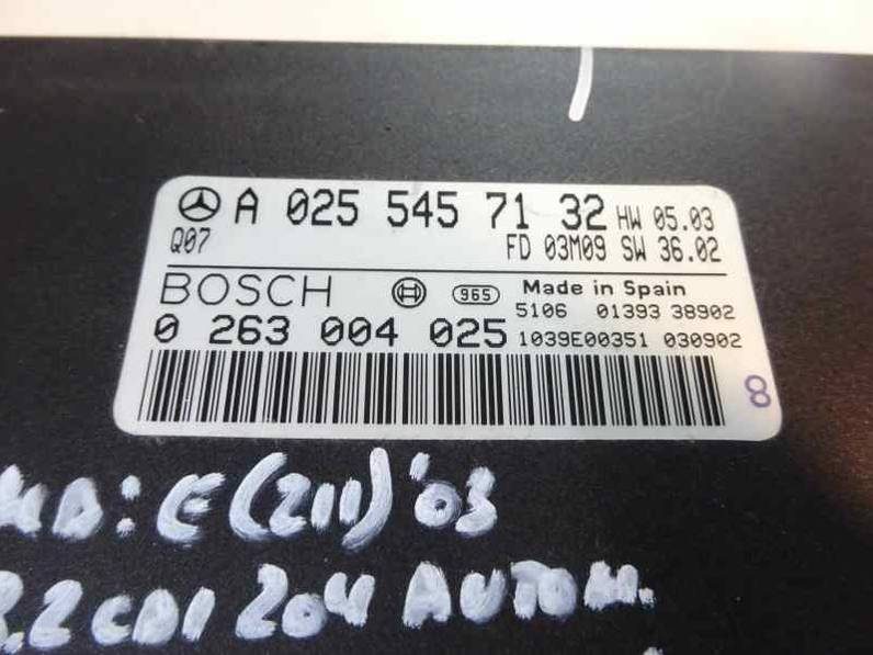 MODULO ELECTRONICO MERCEDES CLASE E BERLINA 2003 3.2 CDI (204 CV)