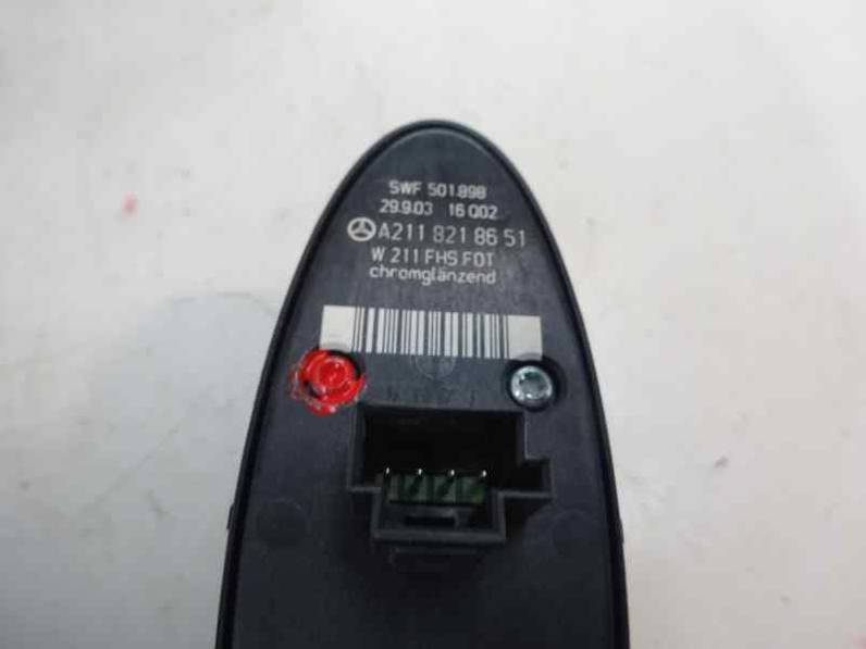 MANDO ELEVALUNAS TRASERO DERECHO MERCEDES CLASE E BERLINA 2003 3.2 CDI (204 CV)