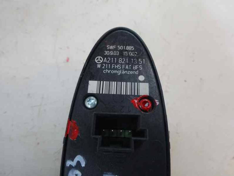 MANDO ELEVALUNAS DELANTERO DERECHO MERCEDES CLASE E BERLINA 2003 3.2 CDI (204 CV)