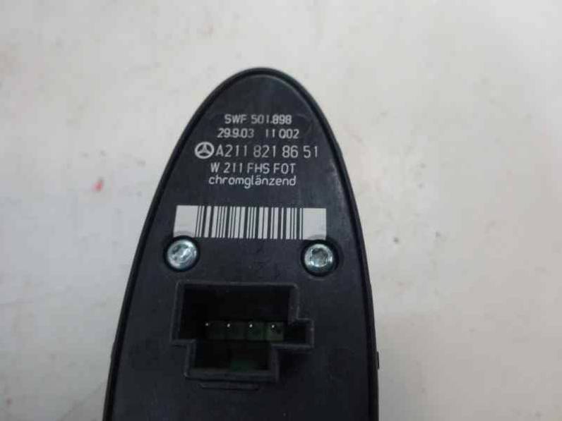 MANDO ELEVALUNAS TRASERO IZQUIERDO MERCEDES CLASE E BERLINA 2003 3.2 CDI (204 CV)