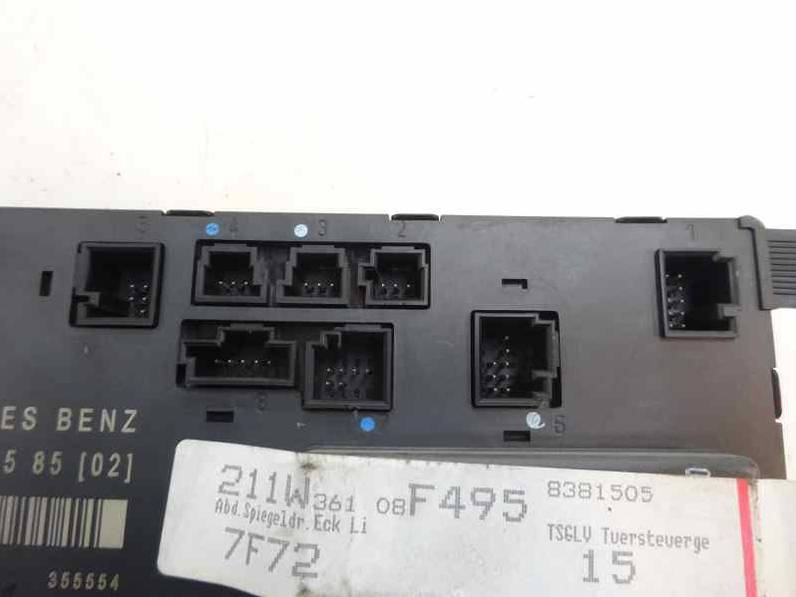 MODULO CONFORT MERCEDES CLASE E BERLINA 2003 3.2 CDI (204 CV)