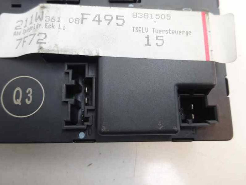 MODULO CONFORT MERCEDES CLASE E BERLINA 2003 3.2 CDI (204 CV)