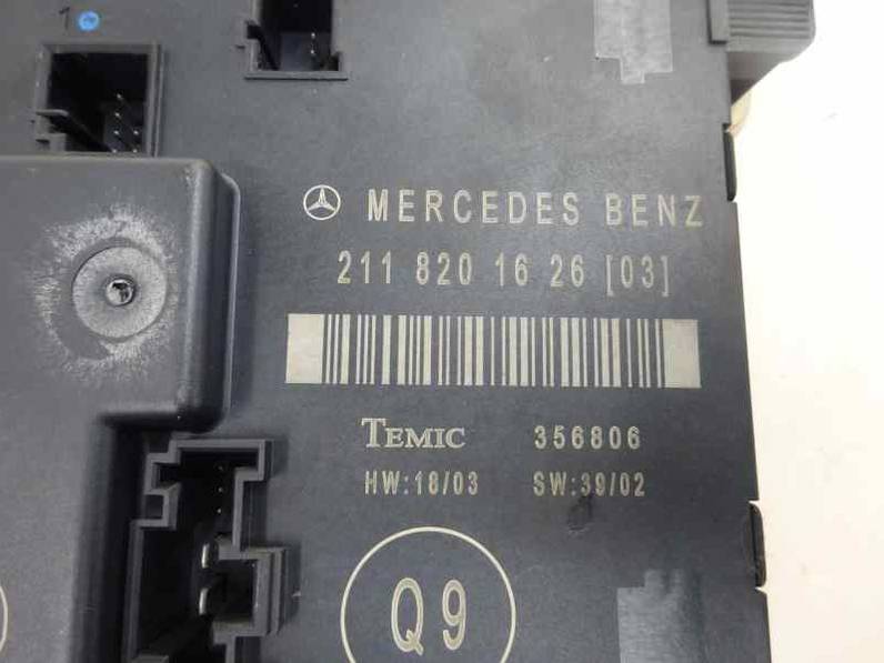 MODULO CONFORT MERCEDES CLASE E BERLINA 2003 3.2 CDI (204 CV)