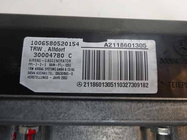 AIRBAG DELANTERO DERECHO MERCEDES CLASE E BERLINA 2003 3.2 CDI (204 CV)
