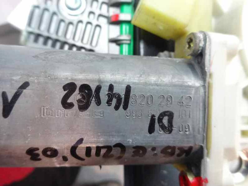 ELEVALUNAS DELANTERO IZQUIERDO MERCEDES CLASE E BERLINA 2003 3.2 CDI (204 CV)