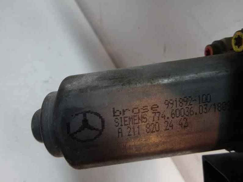 ELEVALUNAS TRASERO DERECHO MERCEDES CLASE E BERLINA 2003 3.2 CDI (204 CV)