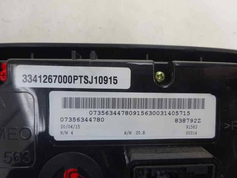 MANDO CALEFACCION AIRE ACONDICIONADO FIAT 500 X 2015 1.6 16V (110 CV)