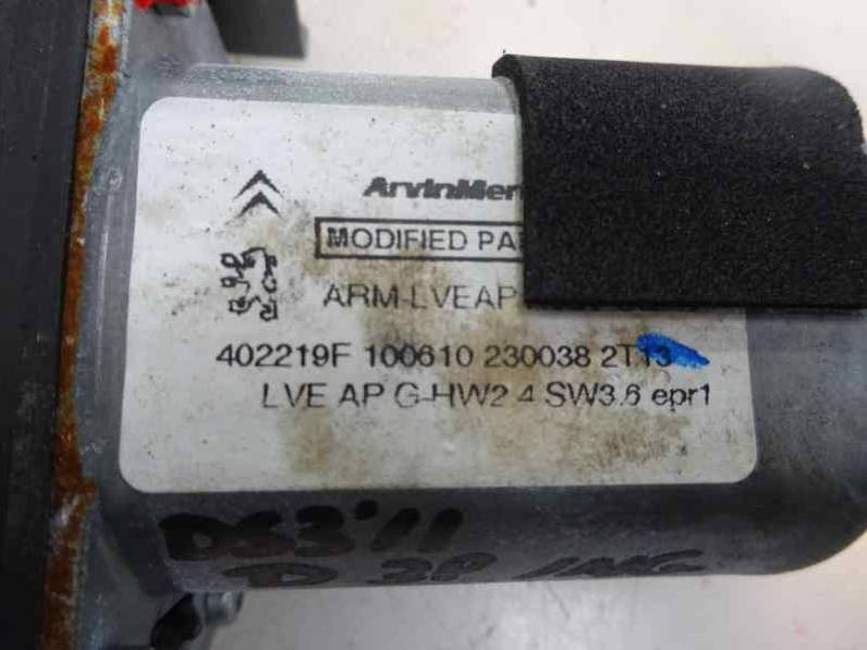 MOTOR ELEVALUNAS DELANTERO DERECHO CITROEN DS3 2011 1.6 E-HDI FAP (92 CV)