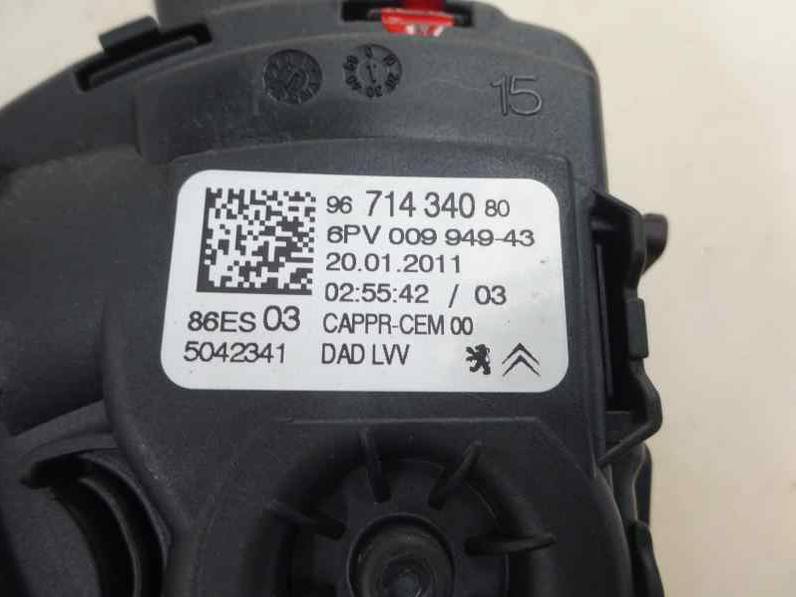 POTENCIOMETRO PEDAL CITROEN DS3 2011 1.6 E-HDI FAP (92 CV)