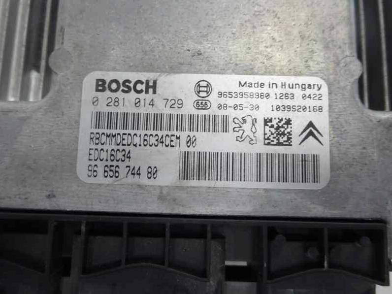 CENTRALITA MOTOR UCE CITROEN C4 GRAND PICASSO 2008 1.6 16V HDI FAP (109 CV)