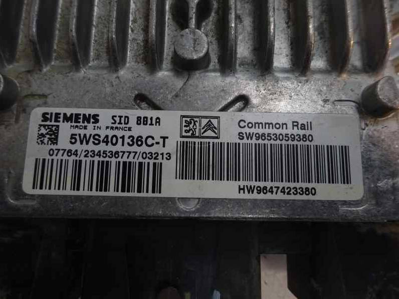 CENTRALITA MOTOR UCE PEUGEOT PARTNER 2003 2.0 HDI (90 CV)