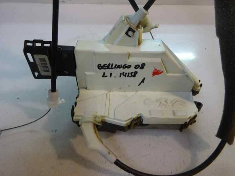 CERRADURA PUERTA TRASERA IZQUIERDA CITROEN BERLINGO 2009