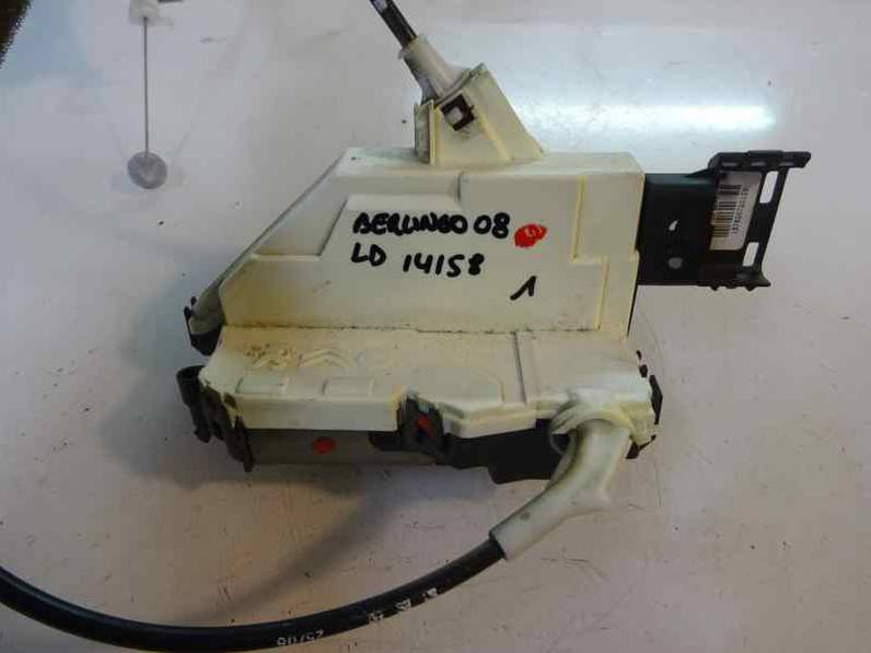 CERRADURA PUERTA TRASERA DERECHA CITROEN BERLINGO 2009