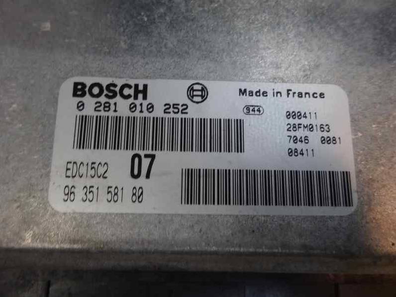 CENTRALITA MOTOR UCE CITROEN XANTIA BERLINA 2000 2.0 HDI (90 CV)