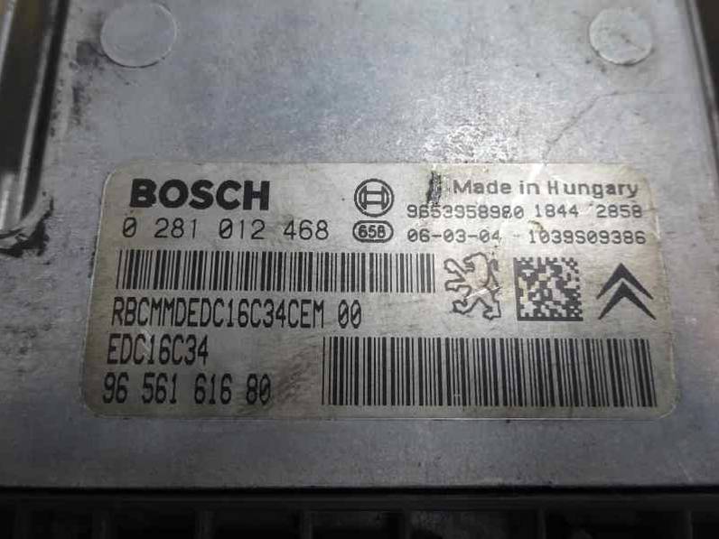 CENTRALITA MOTOR UCE CITROEN XSARA PICASSO 2006 1.6 16V HDI (90 CV)