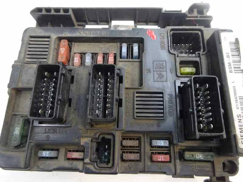 CAJA RELES FUSIBLES CITROEN XSARA PICASSO 2006 1.6 16V HDI (90 CV)