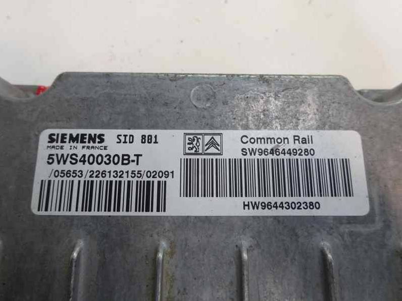 CENTRALITA MOTOR UCE PEUGEOT 307 2002 2.0 HDI (90 CV)