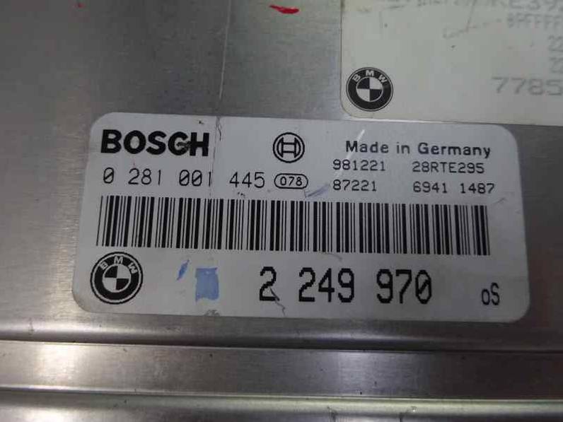 CENTRALITA MOTOR UCE BMW SERIE 3 BERLINA 1999 2.0 16V D (136 CV)