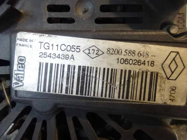 ALTERNADOR RENAULT MEGANE II COUPE CABRIO 2006 1.6 16V (112 CV)