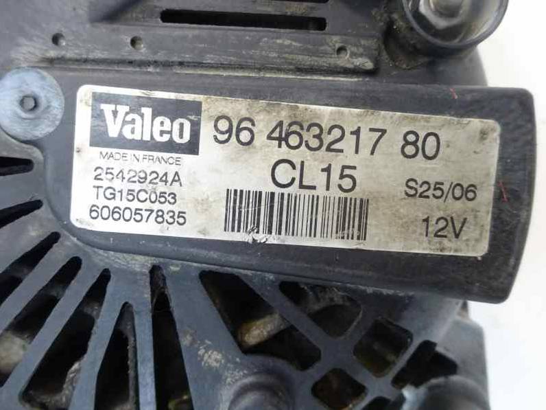 ALTERNADOR PEUGEOT 407 2007 2.0 16V HDI (136 CV)