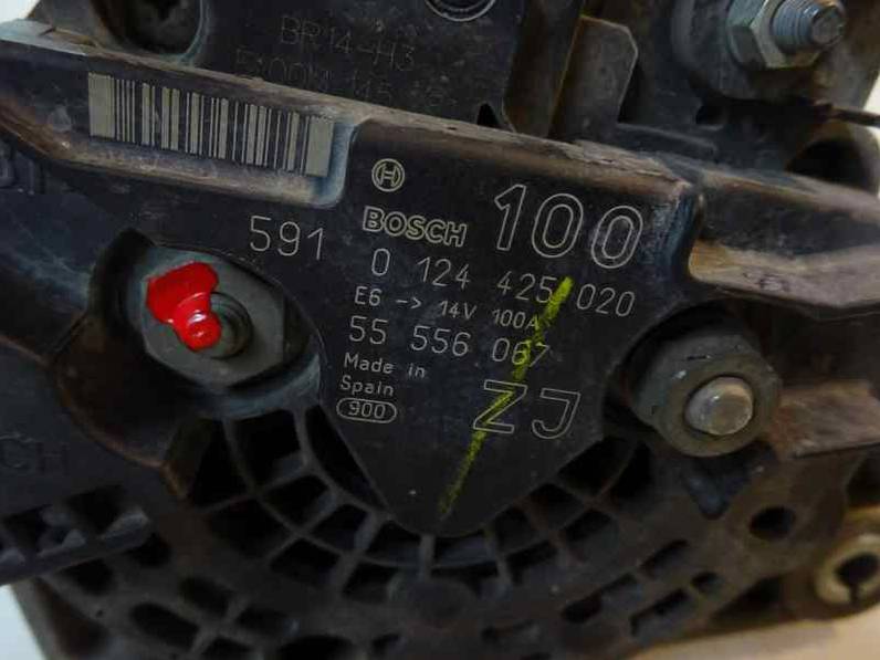 ALTERNADOR OPEL ASTRA H BER 2006 1.6 16V (105 CV)