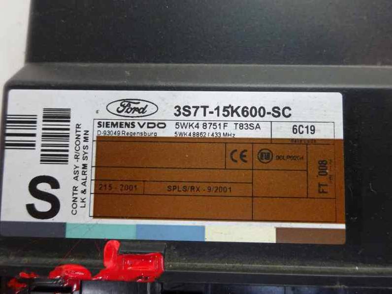 MODULO CONFORT FORD MONDEO BERLINA 2006 2.0 TDCI TD (116 CV)