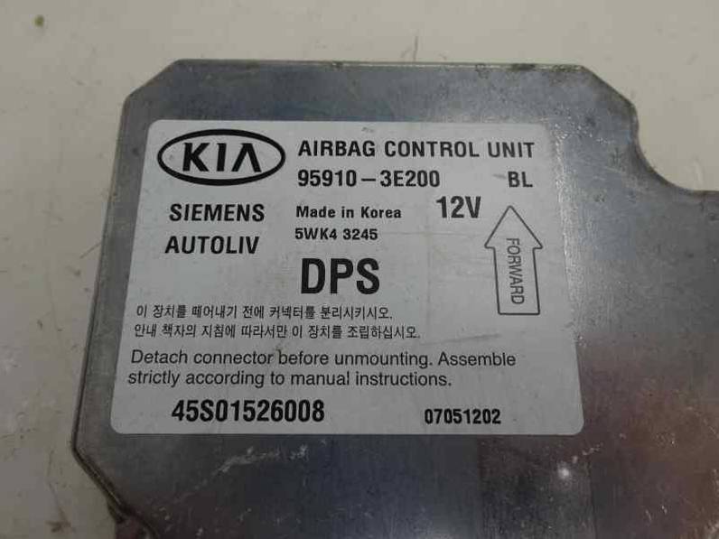 CENTRALITA AIRBAG KIA SORENTO 2007 2.5 CRDI (140 CV)