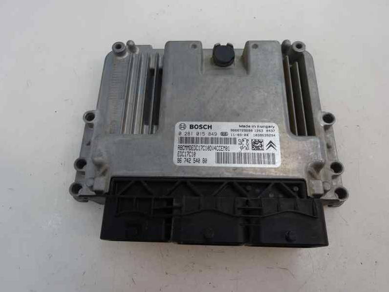 CENTRALITA MOTOR UCE PEUGEOT 207 2011 1.4 HDI (68 CV)