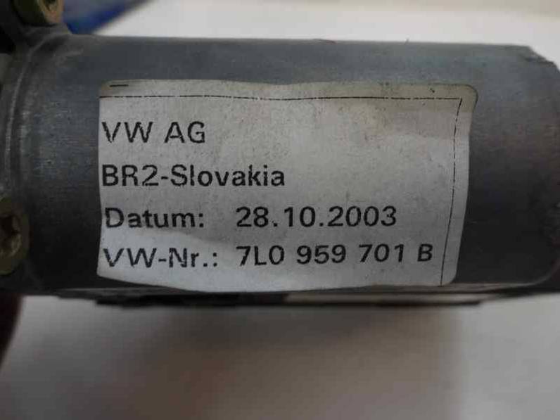 MOTOR ELEVALUNAS DELANTERO IZQUIERDO VOLKSWAGEN TOUAREG 2003 5.0 V10 TDI (313 CV)