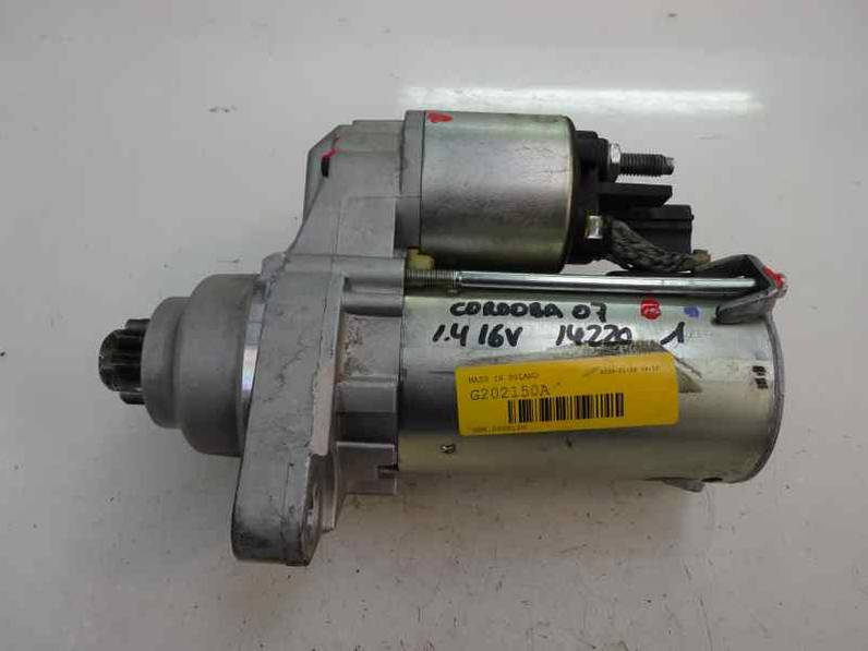 MOTOR ARRANQUE SEAT CORDOBA BERLINA 2007 1.4 16V (86 CV)
