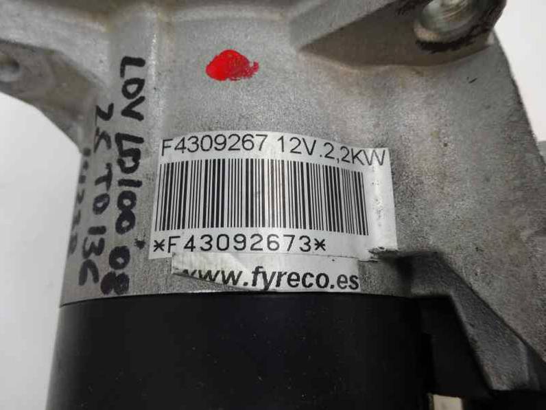 MOTOR ARRANQUE LDV LD100 2008 2499 (136 CV)