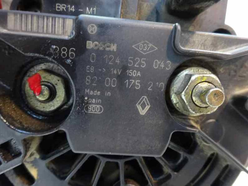 ALTERNADOR RENAULT LAGUNA II 2003 2.2 DCI TURBODIESEL (150 CV)