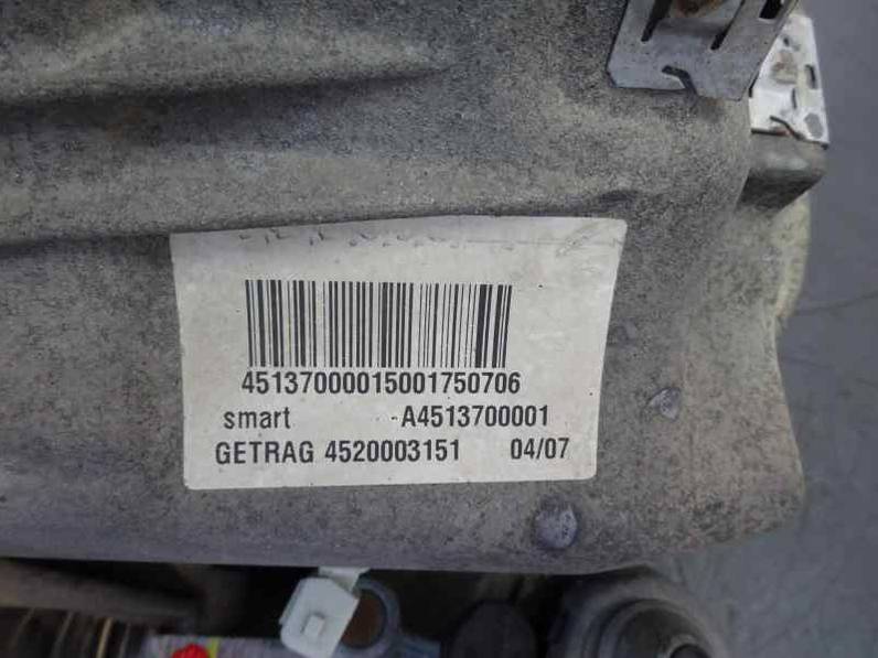 CAJA CAMBIOS SMART COUPE 2007 1.0 (71 CV)