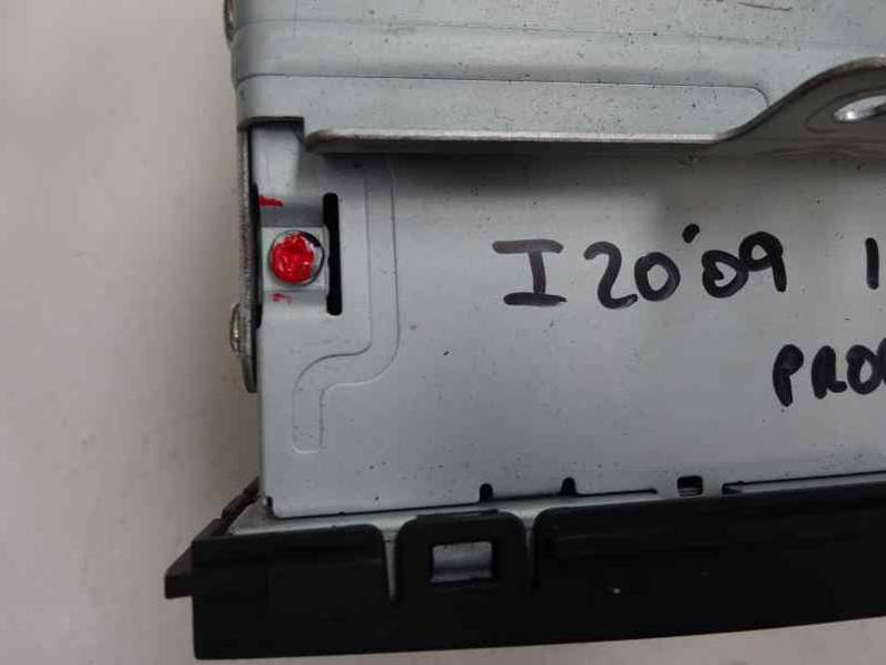 SISTEMA AUDIO RADIO CD HYUNDAI I20 2009 1.2 (78 CV)