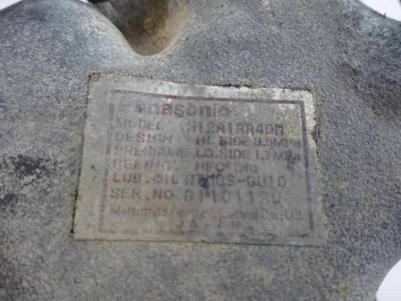 COMPRESOR AIRE ACONDICIONADO MAZDA 626 BERLINA 2001 2.0 TURBODIESEL (110 CV)