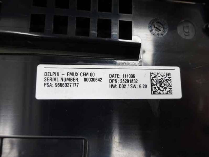 SISTEMA AUDIO RADIO CD CITROEN C4 LIM 2011 1.6 HDI FAP (92 CV)