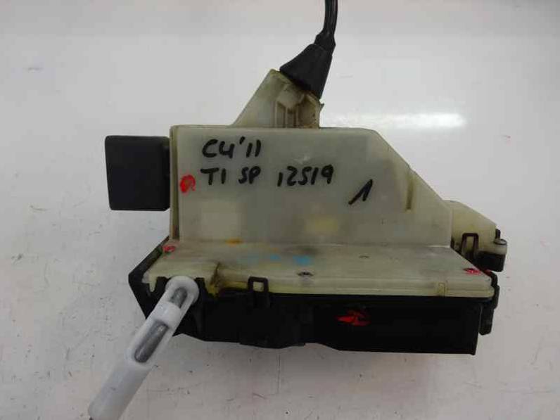 CERRADURA PUERTA TRASERA IZQUIERDA CITROEN C4 LIM 2011 1.6 HDI FAP (92 CV)