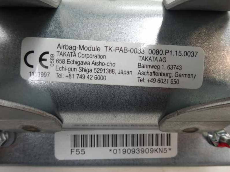 AIRBAG DELANTERO DERECHO TOYOTA YARIS 2010 1.0 (69 CV)