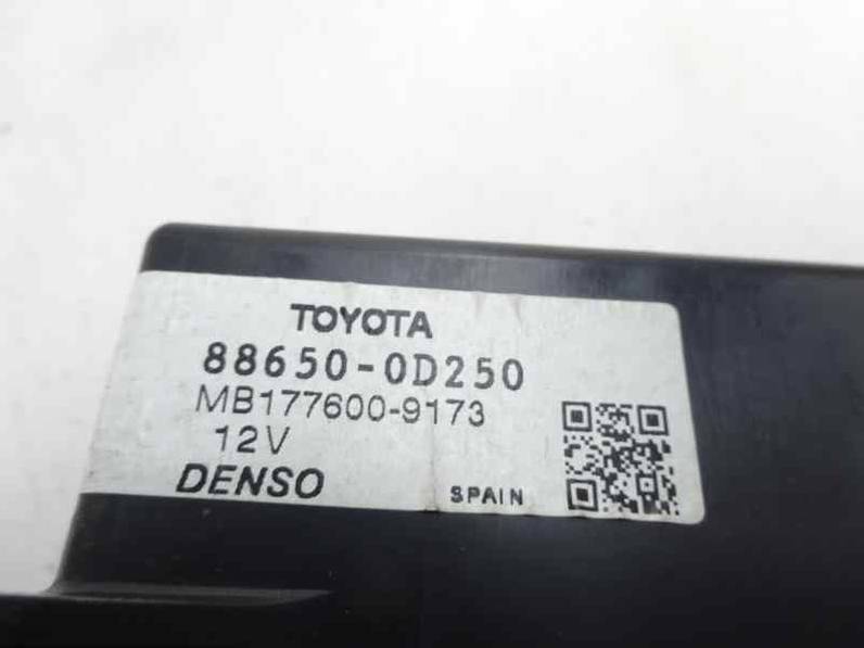 MODULO ELECTRONICO TOYOTA YARIS 2010 1.0 (69 CV)