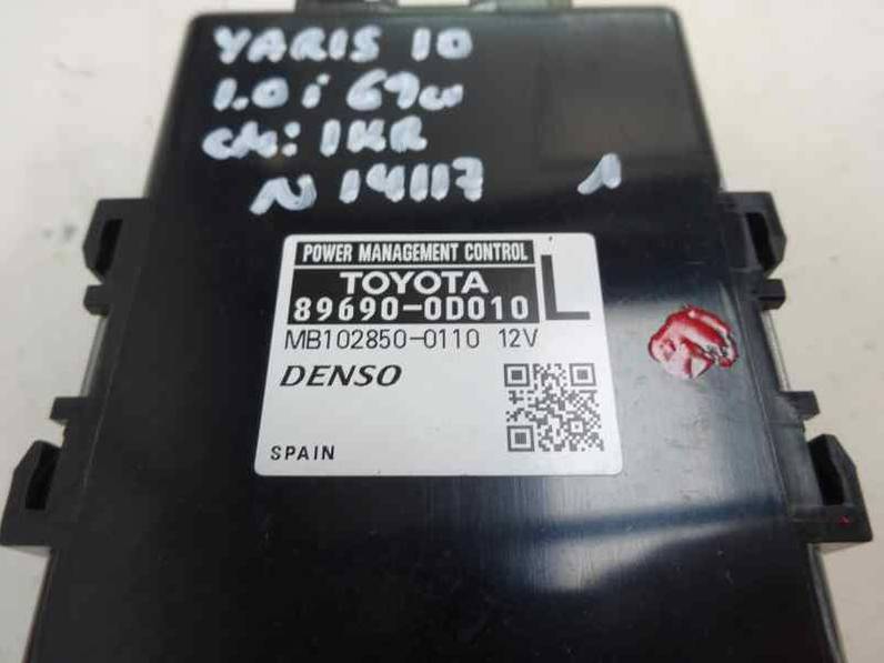 MODULO ELECTRONICO TOYOTA YARIS 2010 1.0 (69 CV)