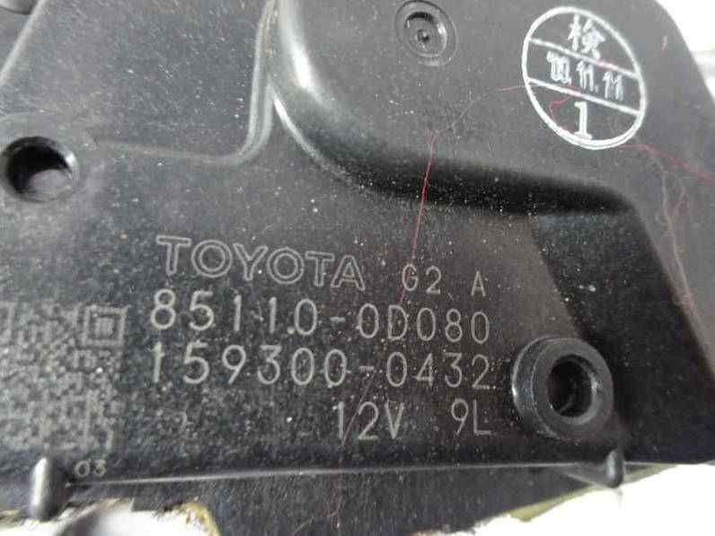 MOTOR LIMPIA DELANTERO TOYOTA YARIS 2010 1.0 (69 CV)