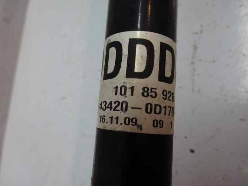 TRANSMISION DELANTERA IZQUIERDA TOYOTA YARIS 2010 1.0 (69 CV)