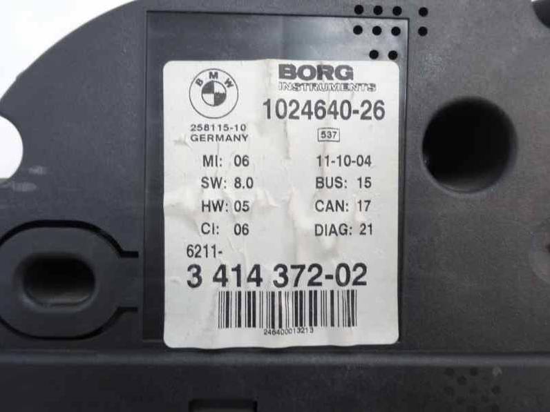 CUADRO INSTRUMENTOS BMW X3 2004 2.0 16V D (150 CV)