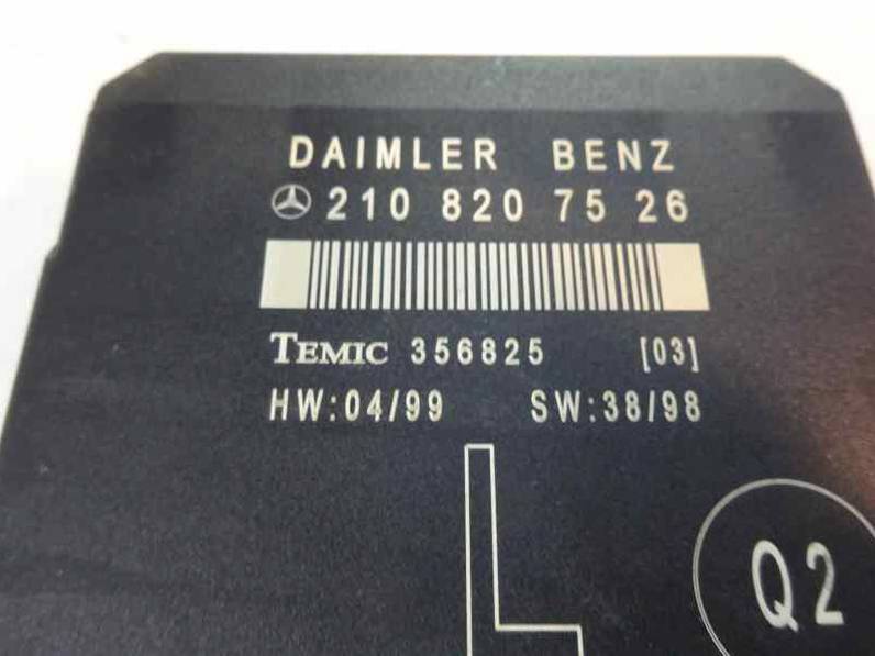 MODULO CONFORT MERCEDES CLASE E BERLINA DIESEL 2000 3.2 CDI (197 CV)