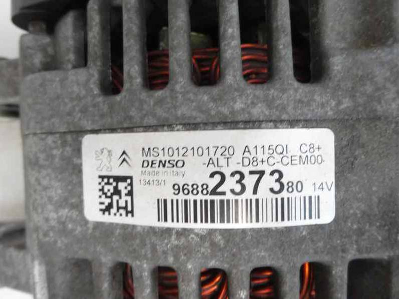 ALTERNADOR PEUGEOT 208 2012 1.2 16V VTI (82 CV)