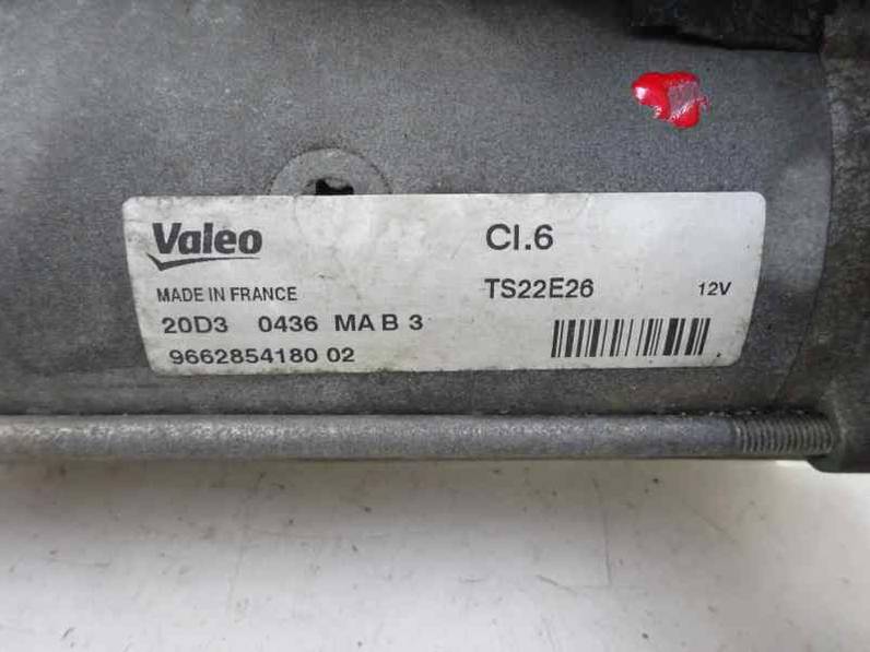 MOTOR ARRANQUE PEUGEOT 308 2013 1610 (114 CV)