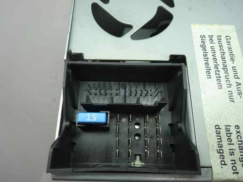 SISTEMA AUDIO RADIO CD OPEL ZAFIRA B 2006 1.8 (120 CV)